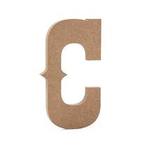 6“ Western Wooden Letter C - JoePauls Crafts Premi