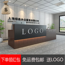 Guangzhou simple modern front desk reception desk office