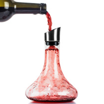 Home restaurant suitable little bubble micro blemish red wine decanter crystal glass