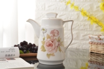 European ceramic kettle home large capacity cold Kettle Teapot high temperature explosion proof restaurant hotel teapot coffee pot