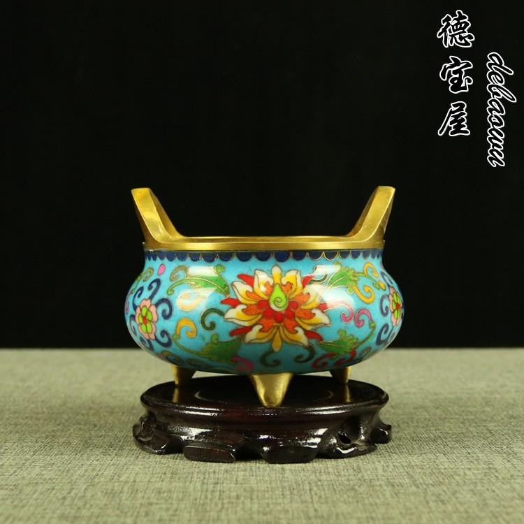 景泰蓝掐丝珐琅香炉-景泰蓝掐丝珐琅香炉促销价格、景泰蓝掐丝珐琅香炉