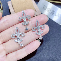 Platinum Pt950 pendant Zircon pendant bracelet necklace Live link screenshot Contact customer service