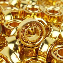 Yo-yo accessories 24K gold-plated competitive green rope 10 balls KKVTU type dustproof bearing Ultra-long sleep idling