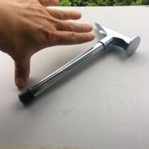 Portable short handle hammer 21CM mini tent nail hammer nail small hammer hammer small hammer flat head hammer nail starter