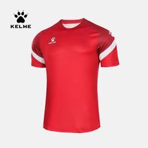  Kalmei football short-sleeved training suit new mens and womens childrens sports T-shirt football suit top 8151ZB1007