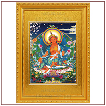  Tian Fuhui Buddhism 21 Twenty-one mother Xie Jiao Shengdu Mother photo frame plastic sealed altar city Thangka hanging painting Buddha Statue