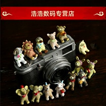 2022 Hot Boots Protection Cover Resin Creative Cartoon Camera Single Counter Microsheet Suitable for Fuji Leica Sony Canon
