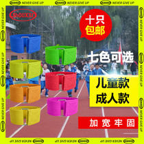 Both the two three-legged leggings with 2 3 foot strap multiplayer leggings with double leggings game bundle foot straps