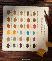 Gothic structure 18ml 30ml Walnut color acid-free waterproof pigment Ink Smoke color ink round body English Calligraphy