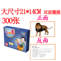 Leyou right brain early education flash card encyclopedia card Enlightenment card vegetable fruit animal flower color food daily necessities