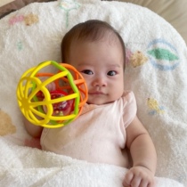 Japans original imported baby tooth gum grinding stick glue baby educational toy Oman hand grip Ball 6