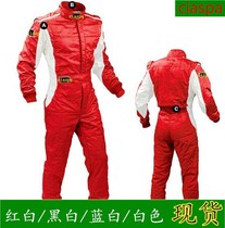 F1 racing one-piece suit One-piece racing suit Men and women go-kart ATV racing suit support custom LOGO
