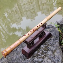 Ote Haigui Zhu Nanxiao Beginner Eight Hole Big Head Bamboo Root Nan Xiao External Cut 6 Hole Tangkou Eight Musical Instrument