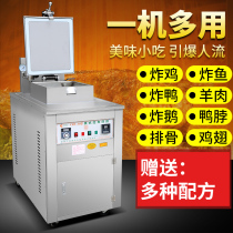 Commercial new vertical type pressure chicken frying stove automatic constant temperature Beijing type duck stove fried tea duck steamed duck