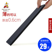 Rice Straw Man Wallet Mans Long Thin Leather Soft Leather New Leather Grip Bull Leather Youth Student Han Edition Money Clip Fashion