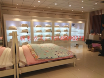 High-end display cabinet display cabinet home textile shop shelf display rack display rack shopping mall creative display cabinet high cabinet customization