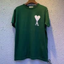 Suphooutou Summer Love A Hairon Embroidery Short Sleeve Knitting Sweater Men and Women Pure Tide Youth