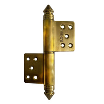 5 inch stainless steel natural color long pointed rose gold door hinge titanium hinge black titanium red bronze release flag hinge