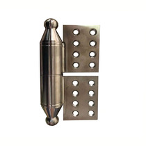Outdoor aluminum stainless steel courtyard door double flat open 8-hole unloading hinge thickened heavy duty flag shape unloading large hinge