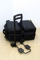 8*10 large-format camera bag Photography rucksack with trolley car Large-format camera backpack