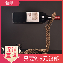 Creative home living room wine rack simple personality European restaurant wine cup rack home wine cabinet ornaments