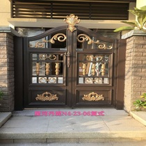 Shengbo shield sliding door aluminum alloy courtyard gate