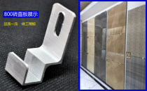 Special ceramic tile pendant hanging code fixing parts wall tile display plate support wall display type dry adhesive hook accessories reinforcement
