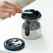 Creative Funnel Style Ashtrays Fashion Trends Personality with cover Anti-fly ash Smoke Tabletop Decorative Pendulum to send boyfriend