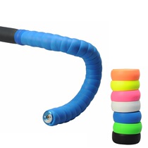 Silicone road bike straps bicycle straps color straps comfortable wear-resistant non-slip sweat-absorbing dead-flying winding straps
