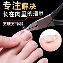 Eagle-billed nail clipper Nail groove special embedded cut gray thick toenail thickened yellowish empty oblique mouth Single pointed mouth