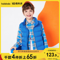 (stores shipping) Balabala childrens clothes boy girl child waistcoat Down Vest Spring Autumn