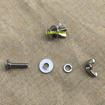 316 stainless steel with gasket butterfly screw diving technology diving back plate butterfly screw