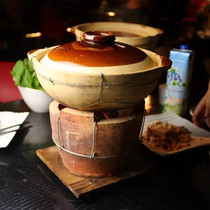 Charcoal hot pot old-fashioned Clay Clay small stove outdoor barbecue heating small air stove commercial soil stove edge