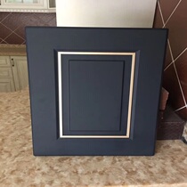 Jane drill home light luxury solid wood door panel