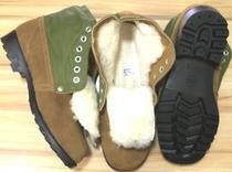 3515 Sole Softness 87 Type of soldiers wool wool anti-chill Shoe Junty moulded fur Shoe shoes Head Shoe 3416