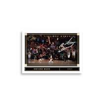 2023 ONE Style Star Card Heat Team Wade Labeled Limited 10 Silver Number