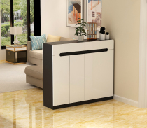 Simple modern shoe cabinet double-sided door door porch partition Hall Cabinet wooden household entry multifunctional living room shoe cabinet
