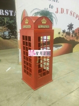 Shanghai red English wind large telephone booth rental-wedding start ball annual meeting opening props layout