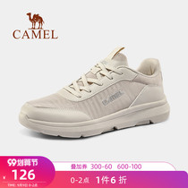 Camel official flagship store mens shoes autumn thin breathable mesh shoes new casual light Outdoor sneakers women