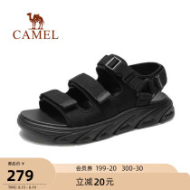 Camel outdoor shoes mens shoes 2021 summer trend sandals mens casual fashion all-match trend velcro beach shoes