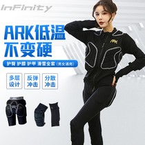 Worlds polar ARK Japanese ski protective equipment for men and women wearing knee pads elbow armor veneer anti-drop hip protection