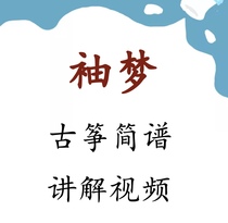 Sleeves dream guzheng summary sent to explain Video