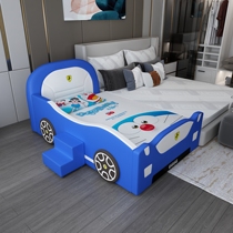 Childrens bed boy bed baby guardrail bed splicing bed big bed side small bed widen Yanbian bed Children car bed