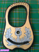 British imported musical instrument Lyra 10 string Lyre small harp Leyarqin professional handmade 478