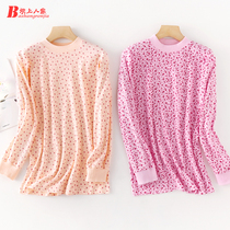 Middle aged pure cotton autumn clothes thin single piece single blouse 100% whole cotton old man round collar autumn winter cotton sweatshirt mom warm