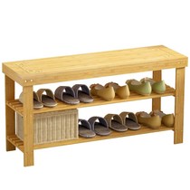Solid wood household can sit to change shoes stool bedroom bedside long wooden stool bed tail stool living room dining room bench bathroom bench