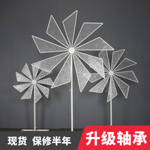 New windmill series Rotating Ferris wheel Wedding decoration scene layout Road guide Wedding supplies props Wrought iron