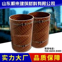 Cylindrical formwork Round wooden formwork Wooden round formwork Building cylindrical formwork Concrete setting formwork
