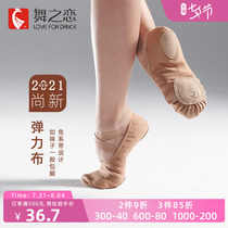 Dance Lovers Dance Shoes Women Full Play Ballet ballet Soft bottom Exercises Shoes Adult Body Cat Paw Shoes Two Bottoms Dancing Shoes