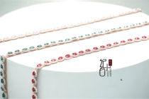 cherrydancer Ji Xiaowai original sexy gem rhinestone elastic belly button chain waist chain belly dance accessories New